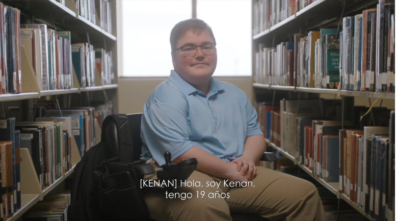 Independence means to me that I can still do things by myself, but it also means that, if I have to ask for help, it's okay to ask for help. – quote from Kenan, age 19, living with Duchenne 